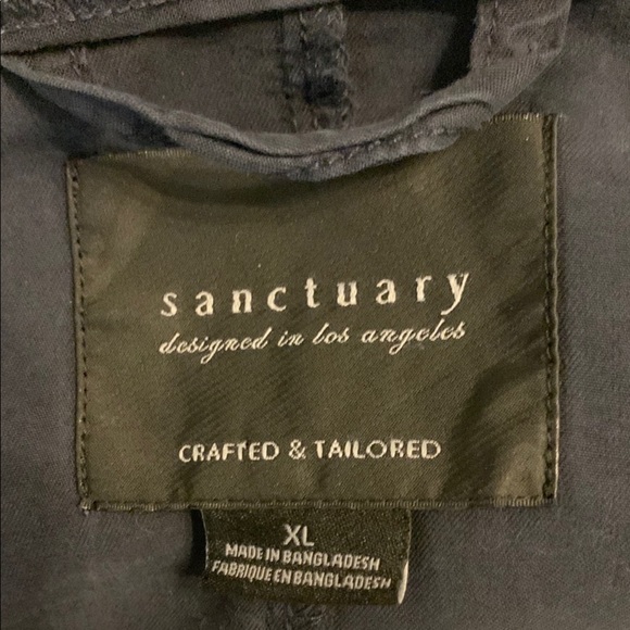 Sanctuary Blue Draped Jacket - Picture 3 of 5